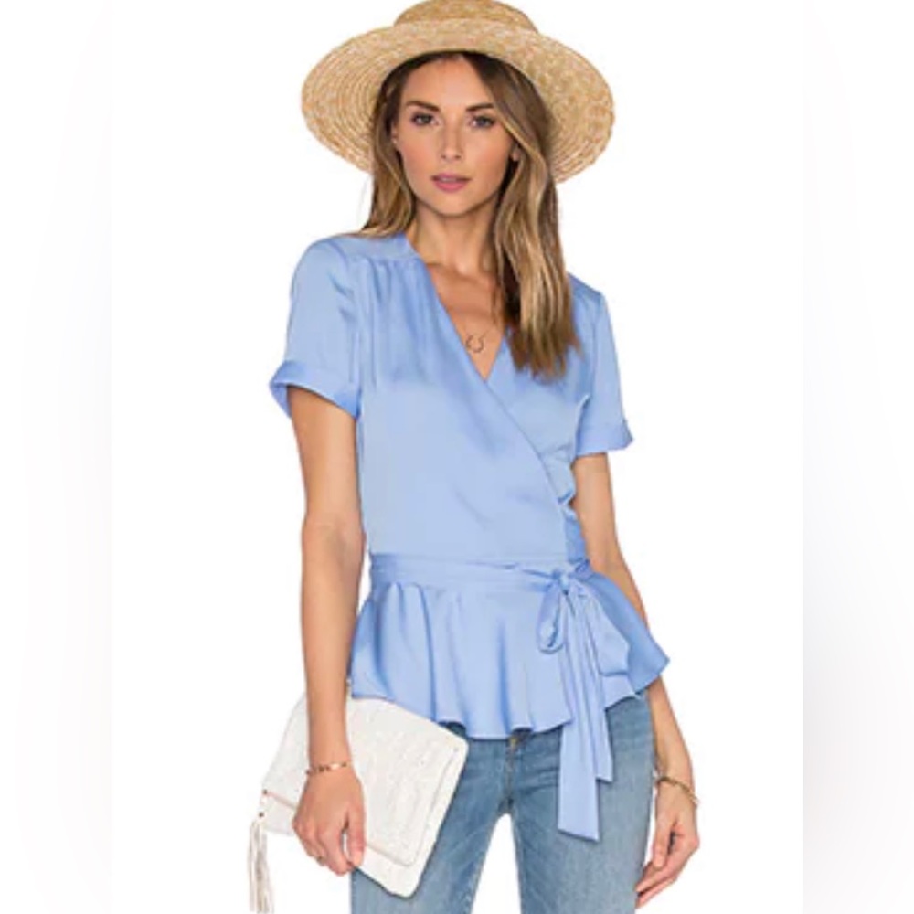 L’academie Marina Wrap Blouse